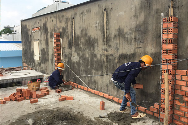 giá xây nhà đúc giả